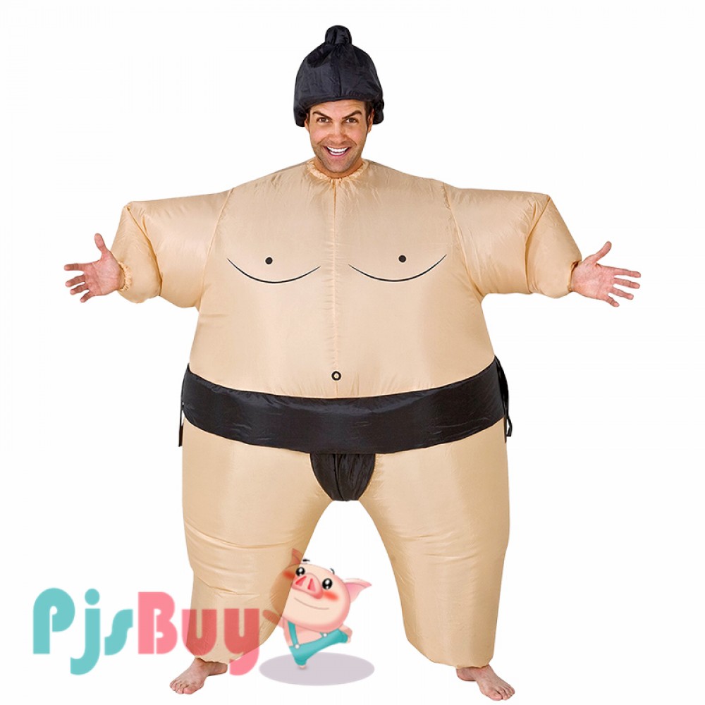 Adult Bodysocks® Inflatable Sumo Wrestler Costume 