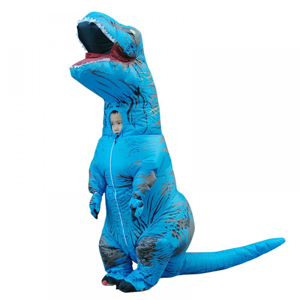 Kangaroo Inflatable Adult Costume Blowup Jumpsuit Halloween Fancy Dress 