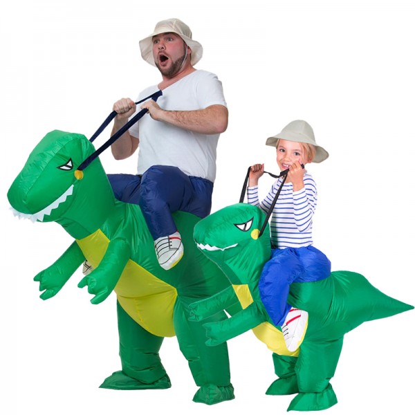 Inflatable Blow Up Dinosaur Costume Halloween Costumes For Adults & Kids