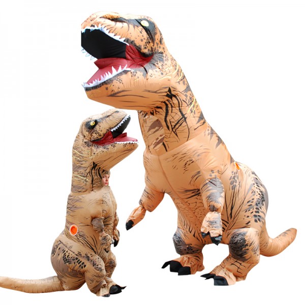 Blow Up Adult Inflatable Dinosaur T Rex Costume Halloween Costumes Suit