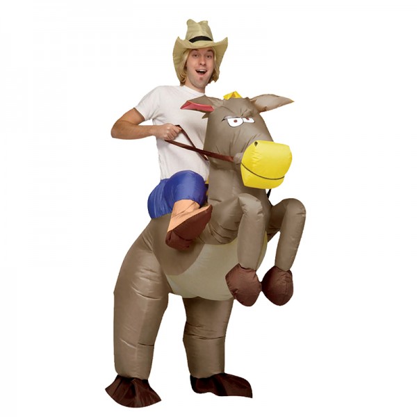 Blow Up Costumes Inflatable Halloween Donkey Costume For Adult