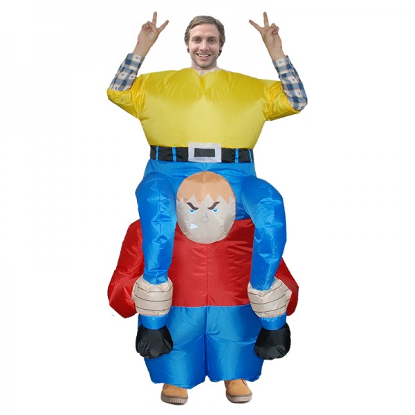 Inflatable Costume Blow Up Dwarfs Costumes Halloween Funny Suit