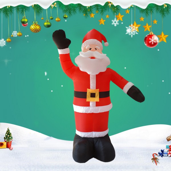 Inflatable Santa Blow Up Christmas Inflatables Decorations Led Light