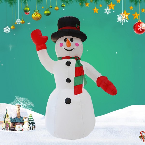 Blow Up Snowman Indoor Inflatable Christmas Decorations Led Light