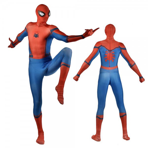 Spiderman Stark Homecoming Costume Suit For Adult & Kids Cosplay Spandex Suit Zentai Adult & Kids