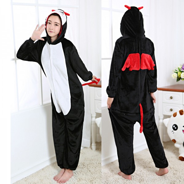 Demon Adult Animal Onesie Pajamas Costume