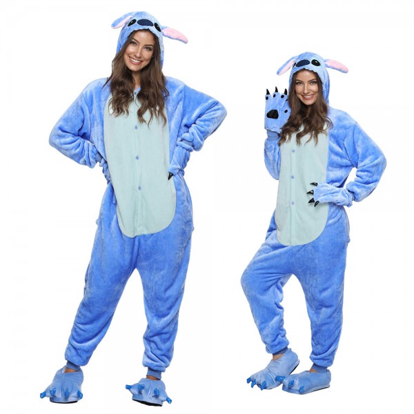 Lilo & Stitch Onesie Pajamas Adult Animal Onesies Halloween Costumes