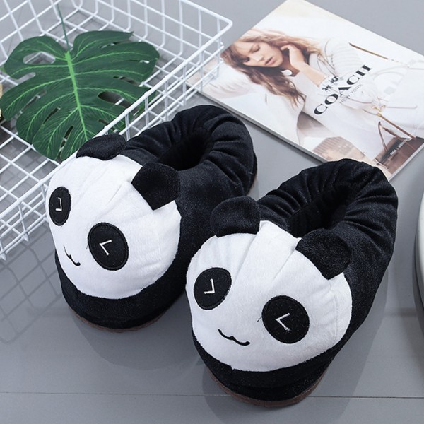 Panda Slippers Animal Onesies Pajamas Costume Warm Shoes