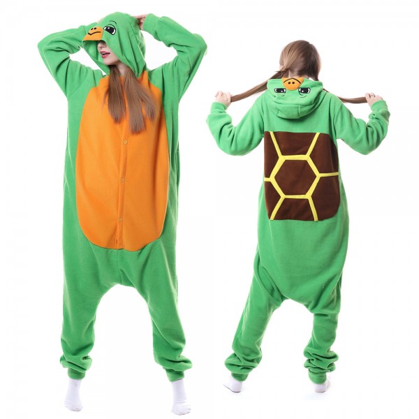 Tortoise Onesie Pajamas for Adult Animal Onesies Cosplay Halloween Costumes