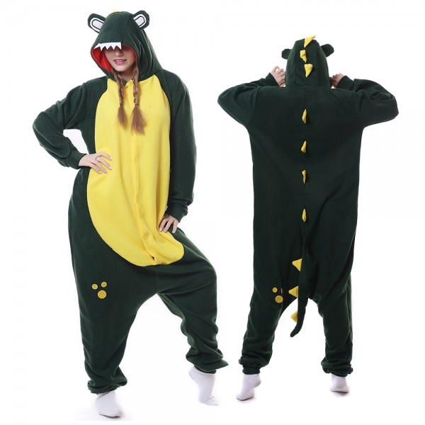 Dinosaur Onesie Pajamas for Adult Animal Onesies Cosplay Halloween Costumes