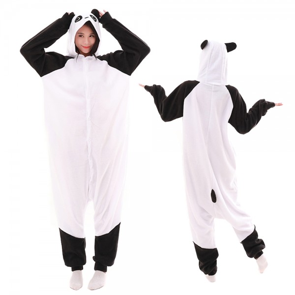 Panda Onesie Pajamas for Adult Animal Onesies Cosplay Halloween Costumes