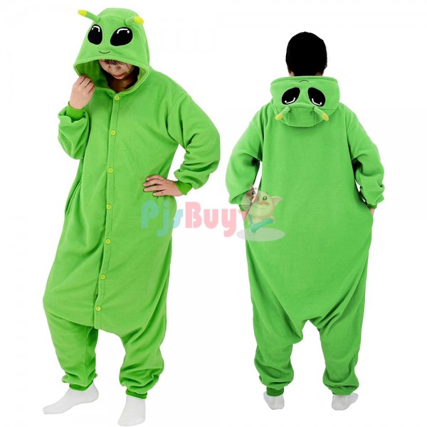 Alien Onesie for Adult Easy Halloween Costume