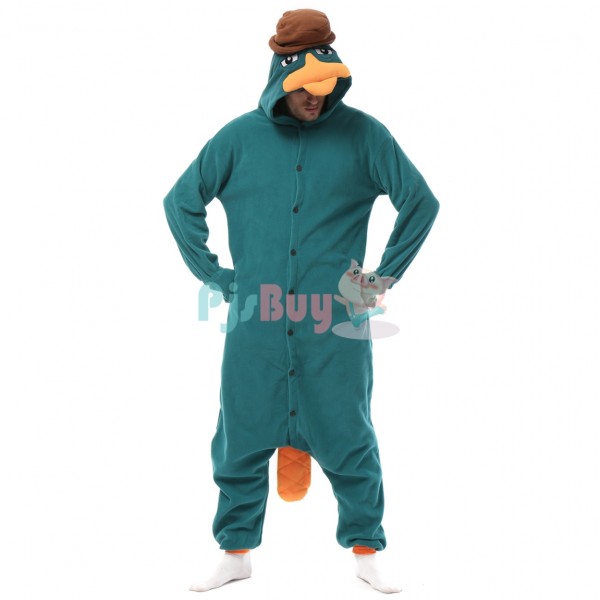 Perry the Platypus Onesie for Adult Easy Halloween Costume