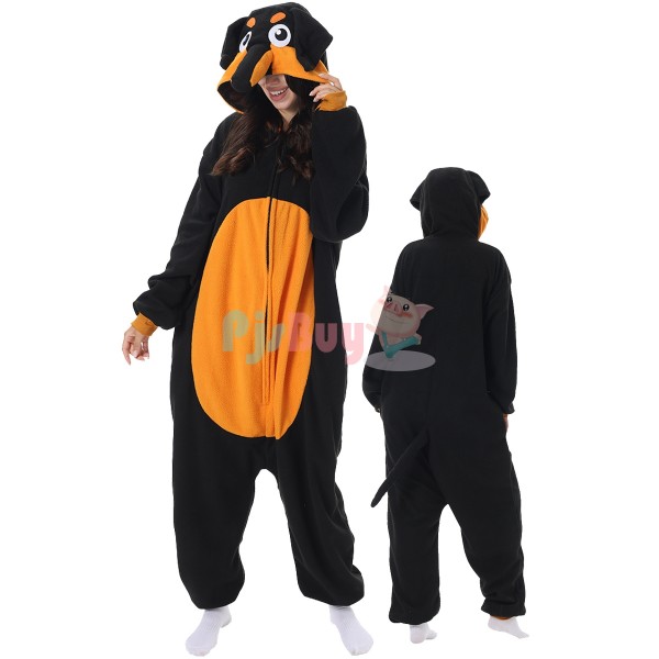Cute Easy Dachshund Halloween Costume Dog Onesie For Adult