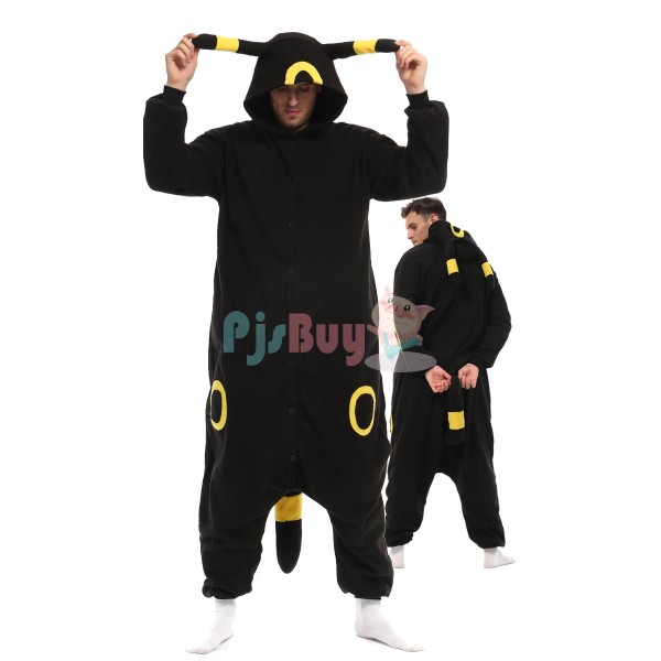 Umbreon Halloween Cosplay Costume For Adult Onesie Outfit