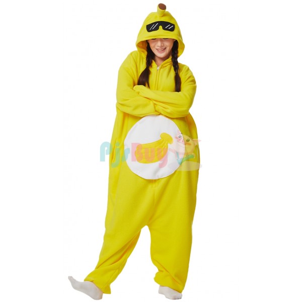 Banana Halloween Costume Adult Onesie Outfit