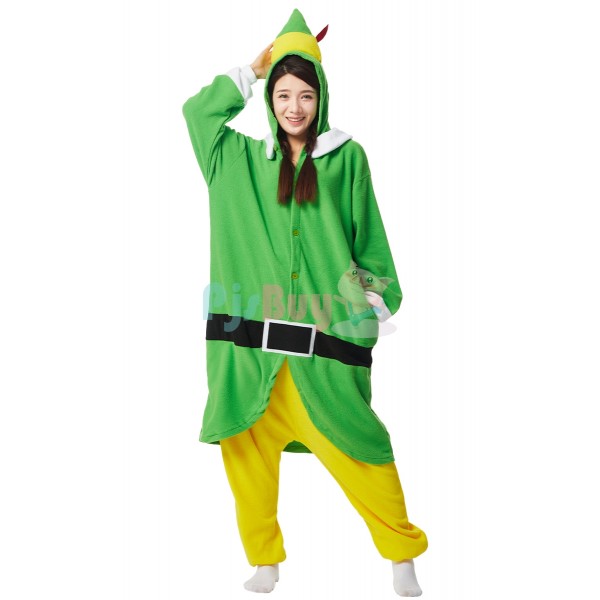 Buddy The Elf Onesie Plus Size Halloween Costume Christmas Outfit