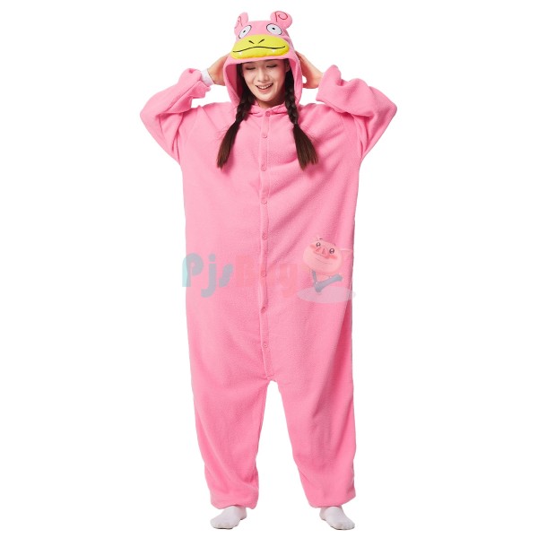 Slowpoke Onesie For Adult Outfit Cute Easy Halloween Costume Idea