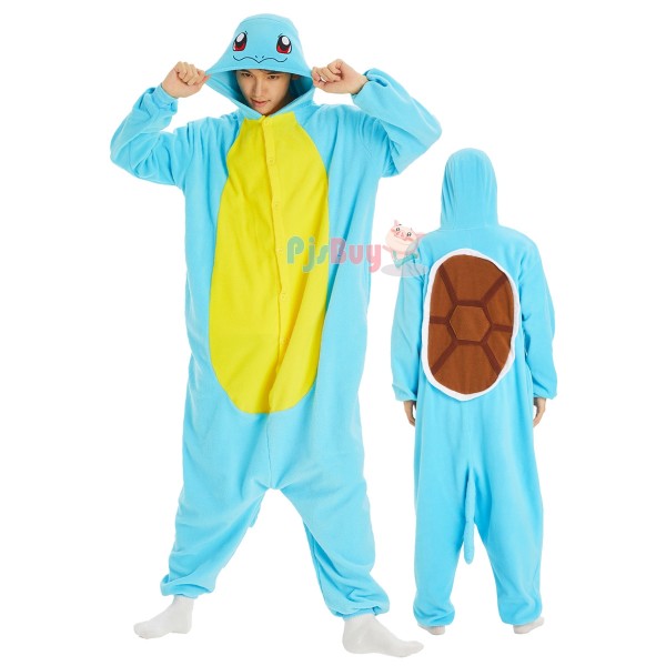Squirtle Onesie for Men & Women Halloween Costume Cosplay Outfit