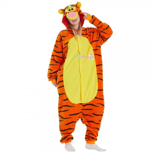 Tigger Onesie for Adult Easy Halloween Costume Party Outfit