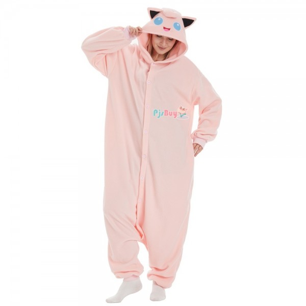 Jigglypuff Onesie for Adult Cute Easy Halloween Costume Party Outfit