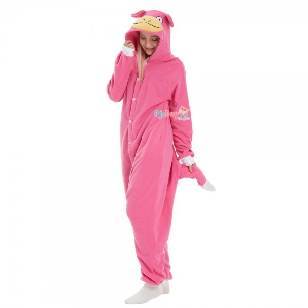 Slowpoke Onesie for Adult Cute Easy Halloween Costume Party Outfit
