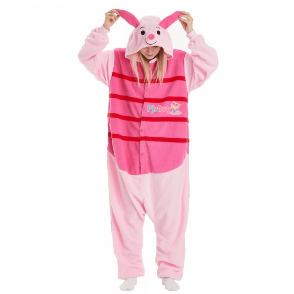 Piglet Onesie for Adult Cute Easy Halloween Costume Party Outfit