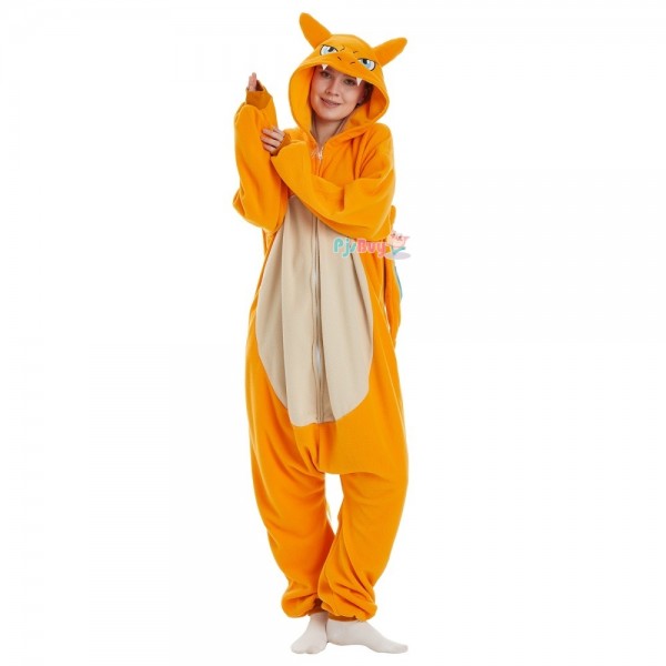 Charizard Onesie for Adult Cute Easy Halloween Costume Party Outfit