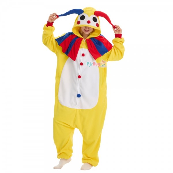 Cute Clown Onesie for Adult Easy Halloween Costume Party Outfit