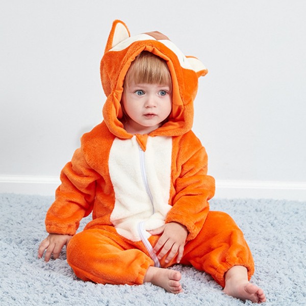 Fox Baby Boy & Girls Animal Cute Oneises Pajamas Costume