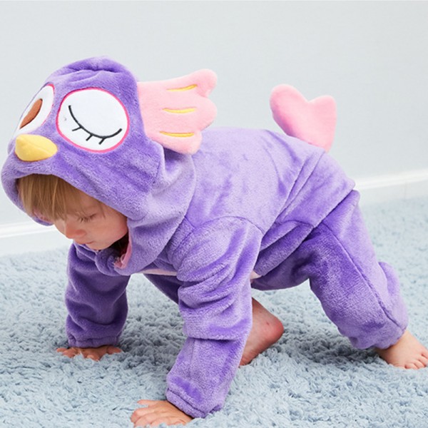 Owl Baby Boy & Girls Animal Cute Oneises Pajamas Costume