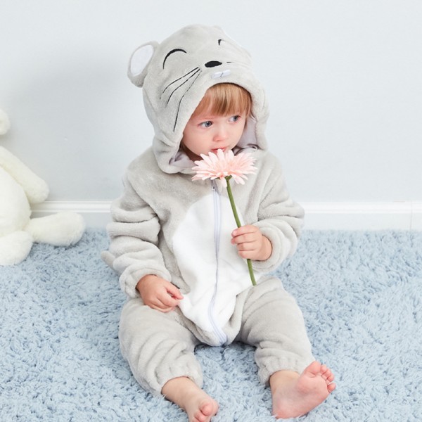 Mouse Baby Boy & Girls Animal Cute Oneises Pajamas Costume