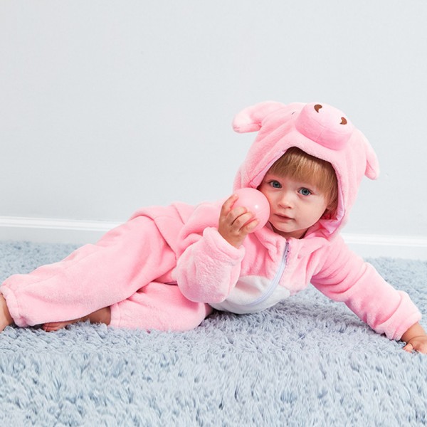 Pig Baby Boy & Girls Animal Cute Oneises Pajamas Costume