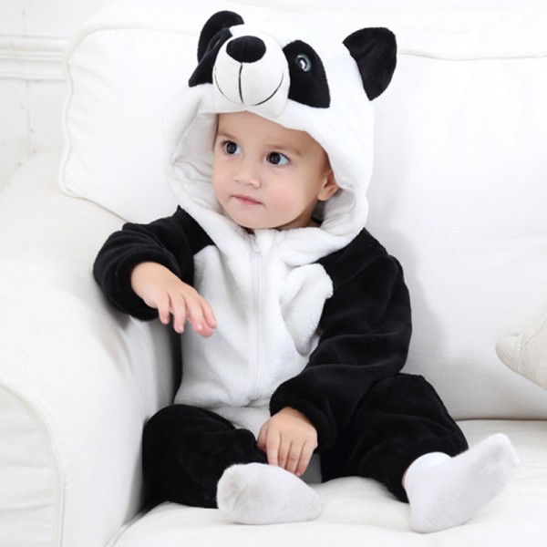 Panda Baby Boy & Girls Animal Cute Oneises Pajamas Costume