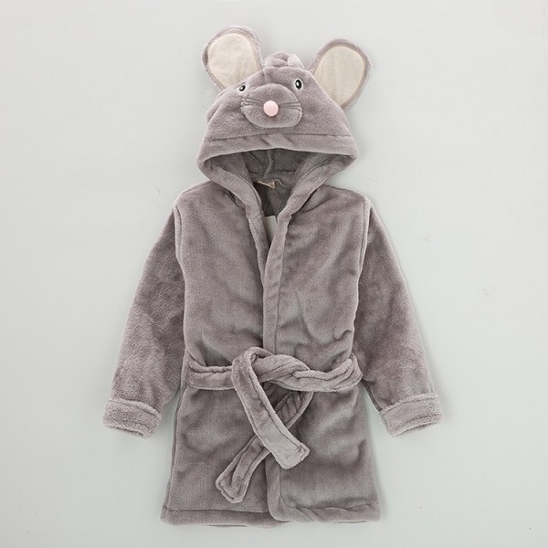 Mouse Robe for Baby Flannel Bathrobe