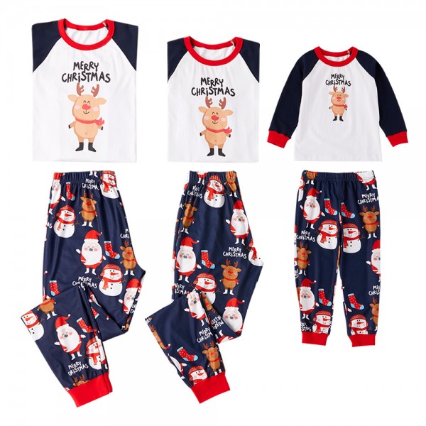 Reindeer Matching Family Christmas Pajamas