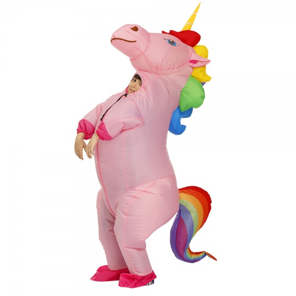 Blow Up Costume Inflatable Unicorn Costumes Halloween Funny Suit For Kids