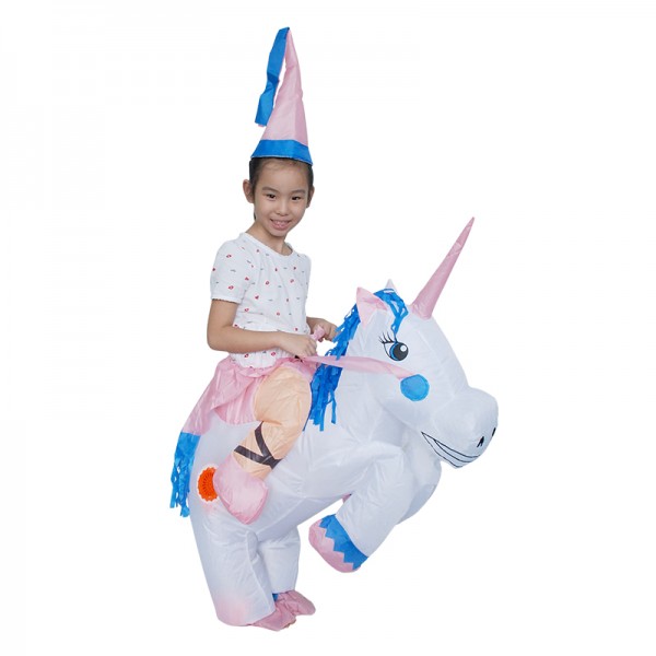 Blow Up Costumes For Kids Inflatable Unicorn Costume Halloween Suit