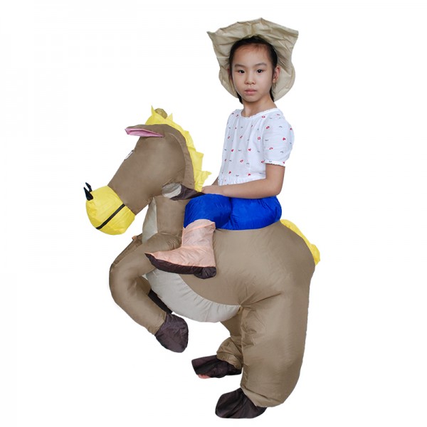 Blow Up Costumes For Kids Inflatable Horse Costume Halloween Suit