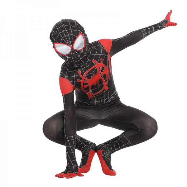 Toddler Black Spiderman Costume Into the Spider-Verse