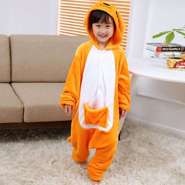 Kangaroo Kids Animal Onesie Pajamas Cosplay Cute Costume