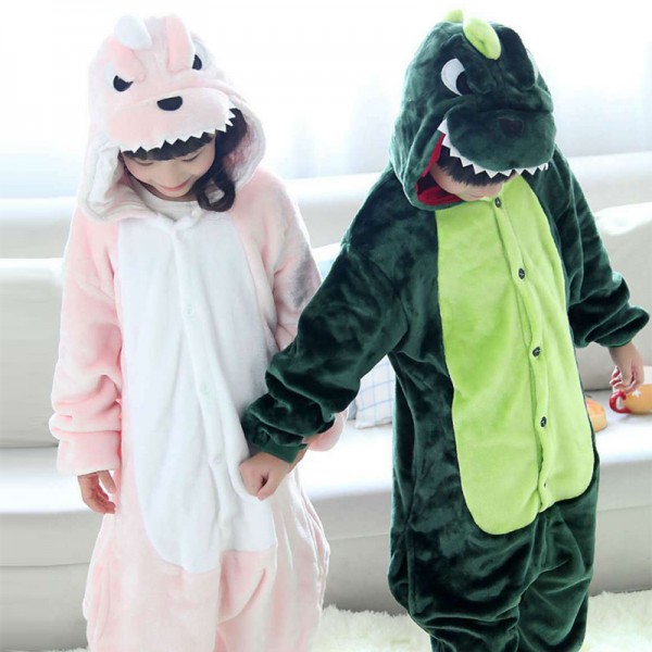 Dinosaur Kids Animal Onesie Pajamas Anime Cute Costume