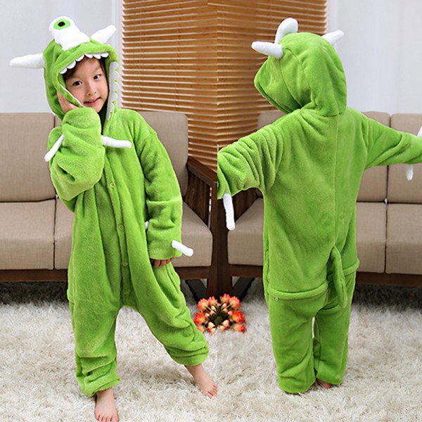 One-eyed Monster Kids Animal Onesie Pajamas Cosplay Cute Costume