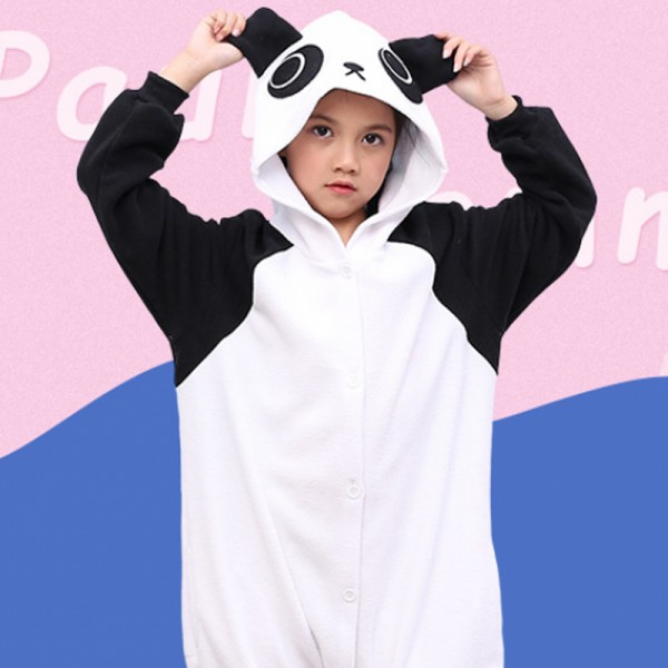 Kungfu Panda Kids Animal Onesie Pajamas Cute Costume