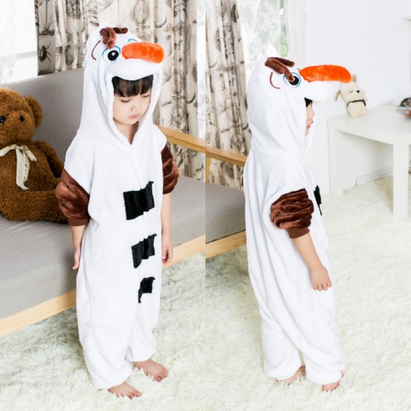 Olaf Kids Animal Onesie Pajamas Cute Costume