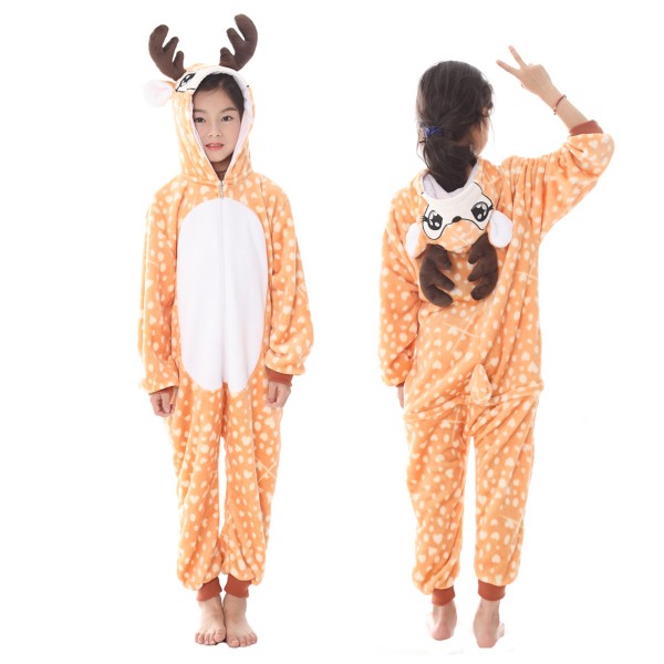 Deer Onesie Pajamas Animal Onesies for Kids