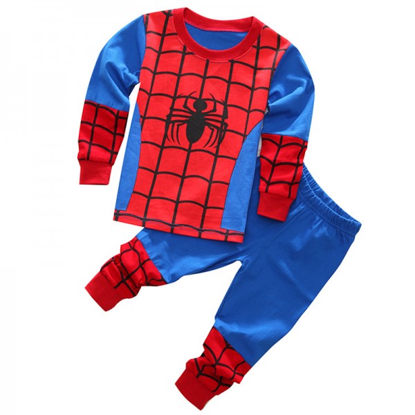 Boys Spiderman Pajamas Spiderman Pjs Toddler
