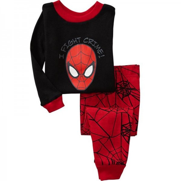 Spiderman Pajamas Toddler Superhero Pajamas Set