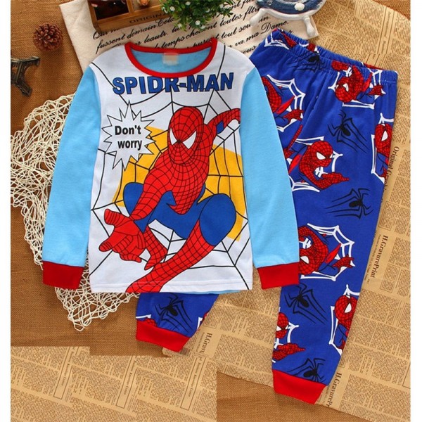 Spiderman Pajamas Toddler Superhero Pajamas