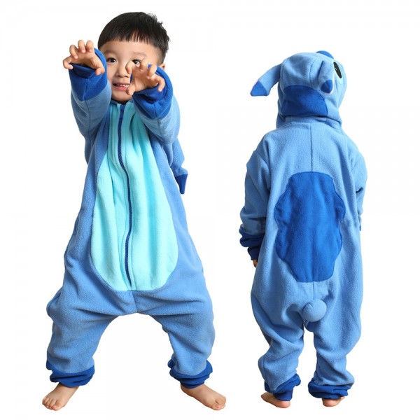 Stitch Onesie Pajamas Animal Onesies for Kids Zip up